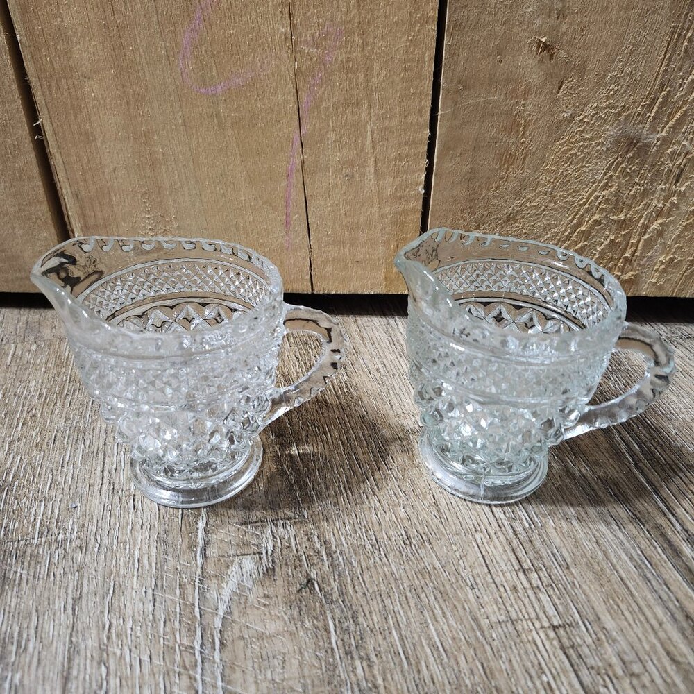 Anchor Hocking Wexford 4" creamers